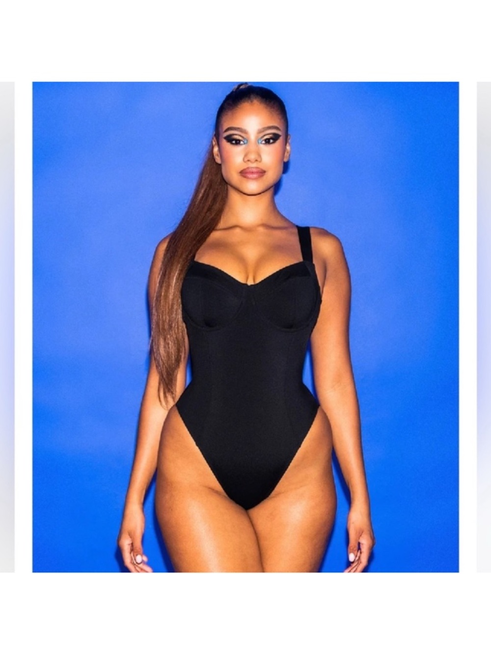 TA3 Hi Cut Lifty Black Swimwear